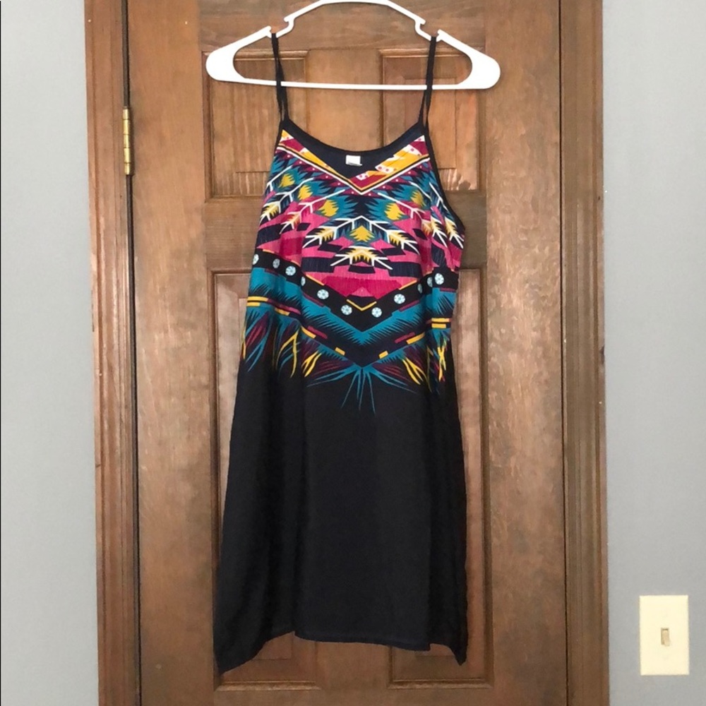 feather dress